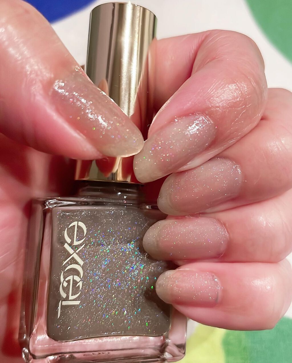 エクセル ネイルポリッシュ N/excel/マニキュアを使ったクチコミ(2枚目)