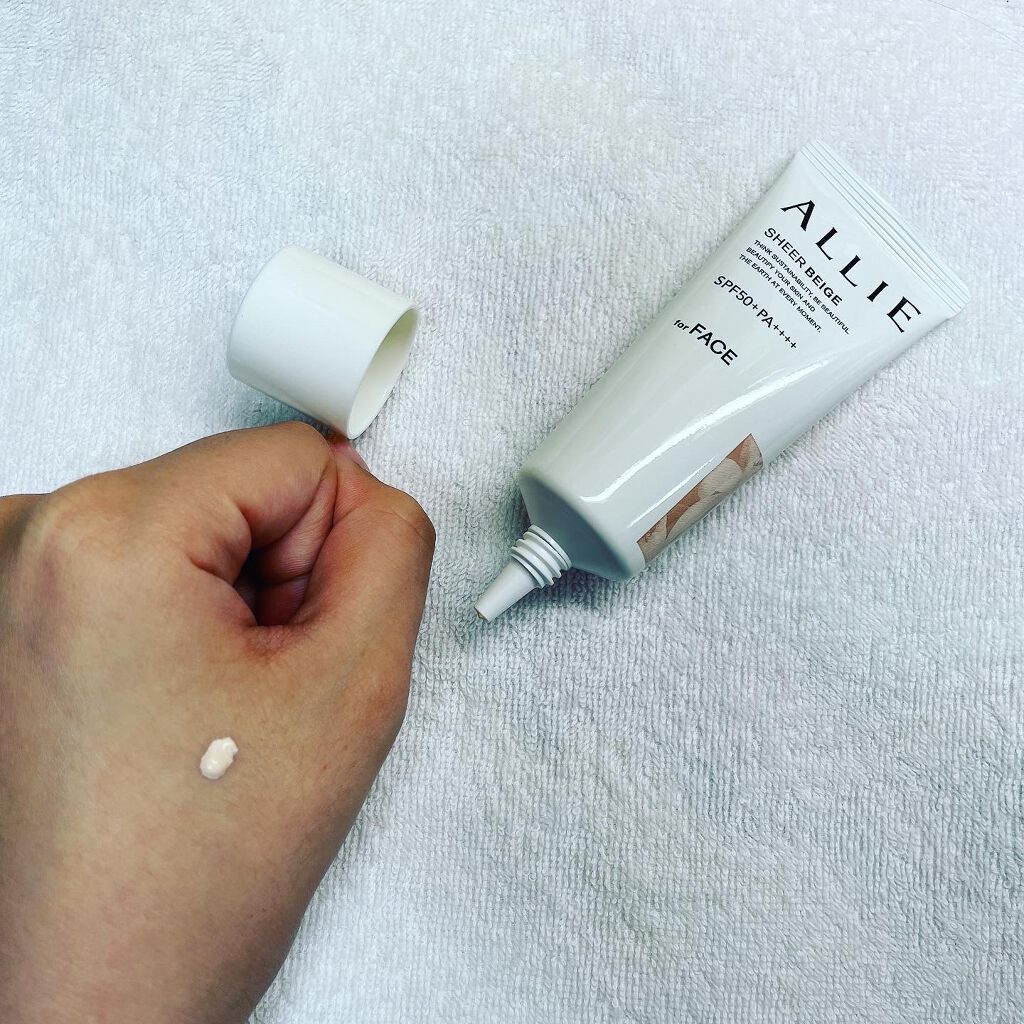 アリィー クロノビューティ カラーチューニングUV/アリィー/日焼け止めクリームを使ったクチコミ（3枚目）