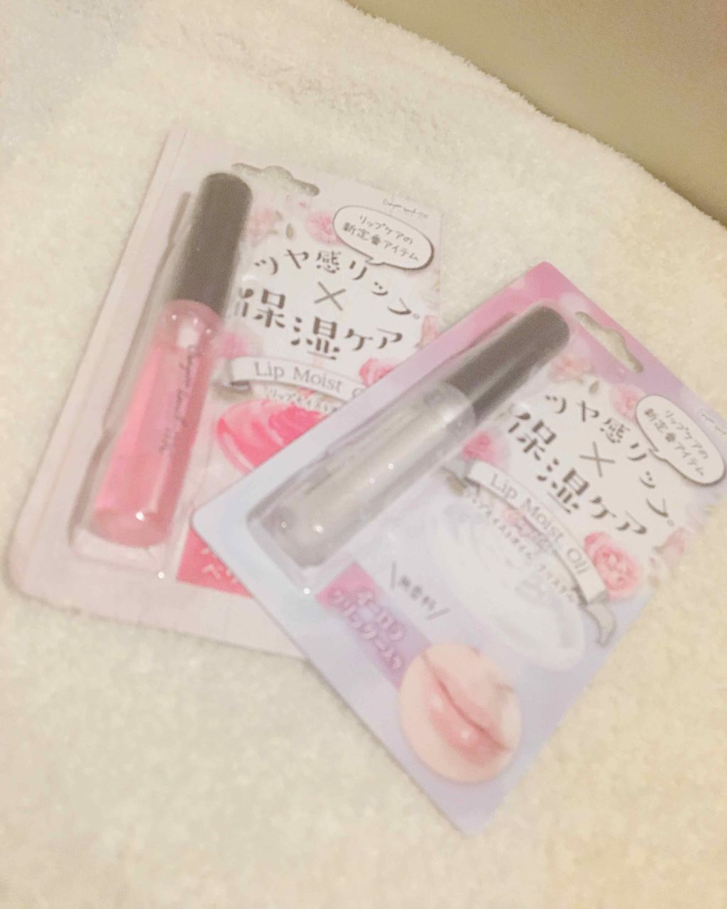 クレヨンタッチミーリップモイストオイル/crayontouch-me/リップグロスを使ったクチコミ(1枚目)