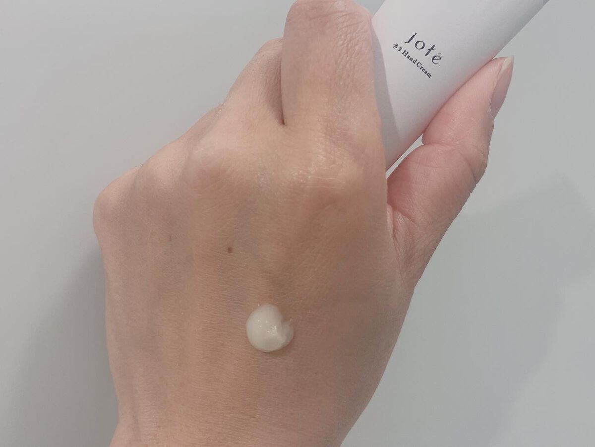 jote ♯3(シャープ3)Hand Cream 《ダマスクローズの香り》/jote/ハンドクリームを使ったクチコミ(2枚目)