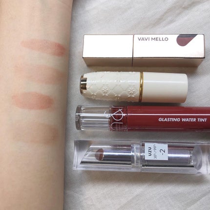 グラスティングウォーターティント/rom&nd/リップティントを使ったクチコミ(3枚目)