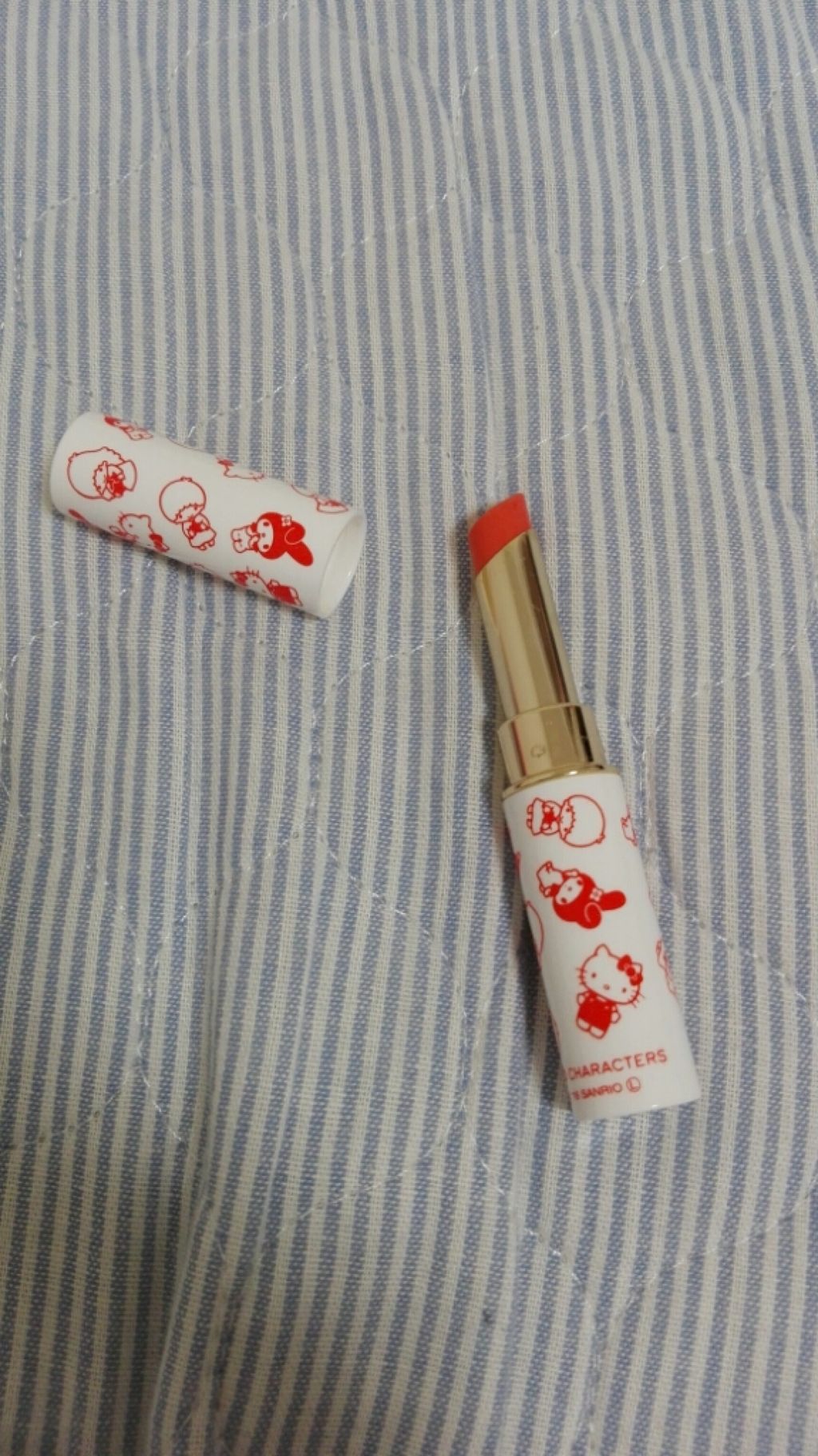 colorful_blush_g3i on LIPS 「サンリオとコラボの色付きリップ😍キキララやマイメロディ、キティ..」(1枚目)