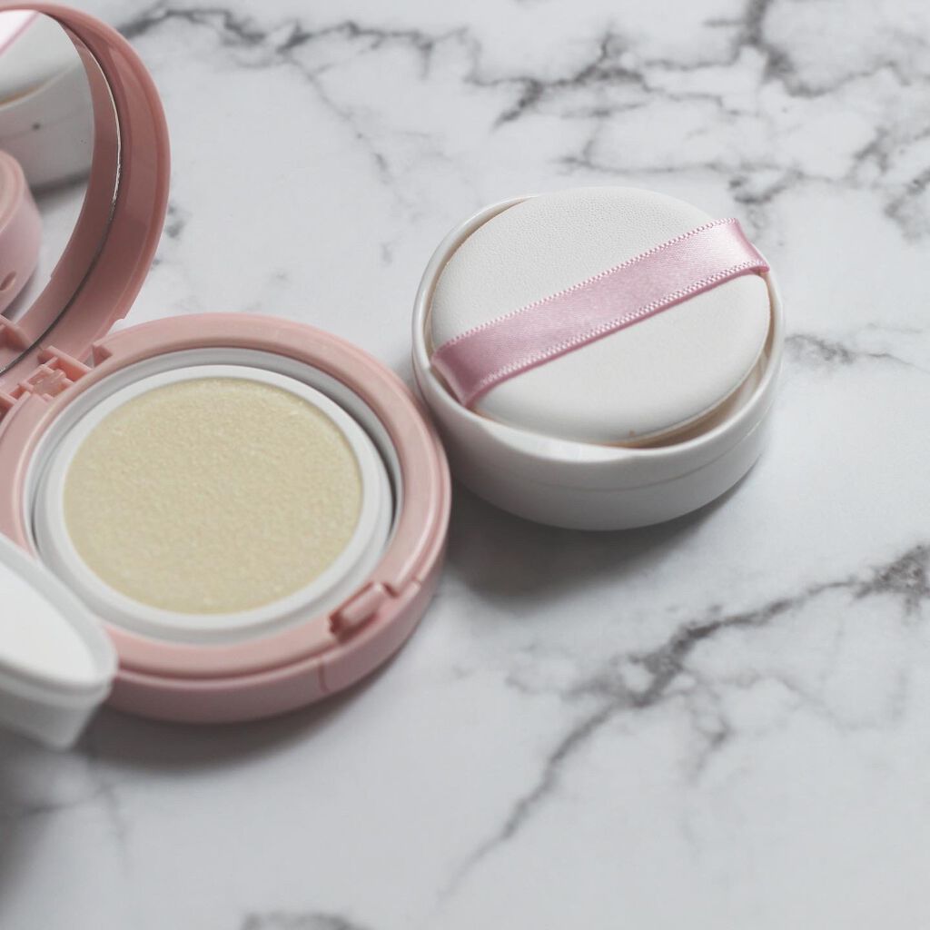 クッションUVパクト/WHOMEE/化粧下地を使ったクチコミ(2枚目)