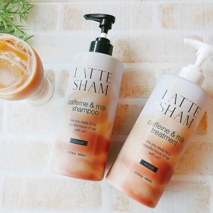 モイストシャンプー/モイストトリートメント/LATTE SHAM/市販シャンプーを使ったクチコミ(1枚目)