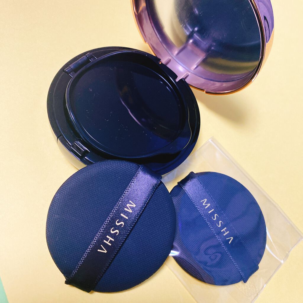 M クッション ファンデーション(プロカバー)/MISSHA/クッションファンデーションを使ったクチコミ（3枚目）