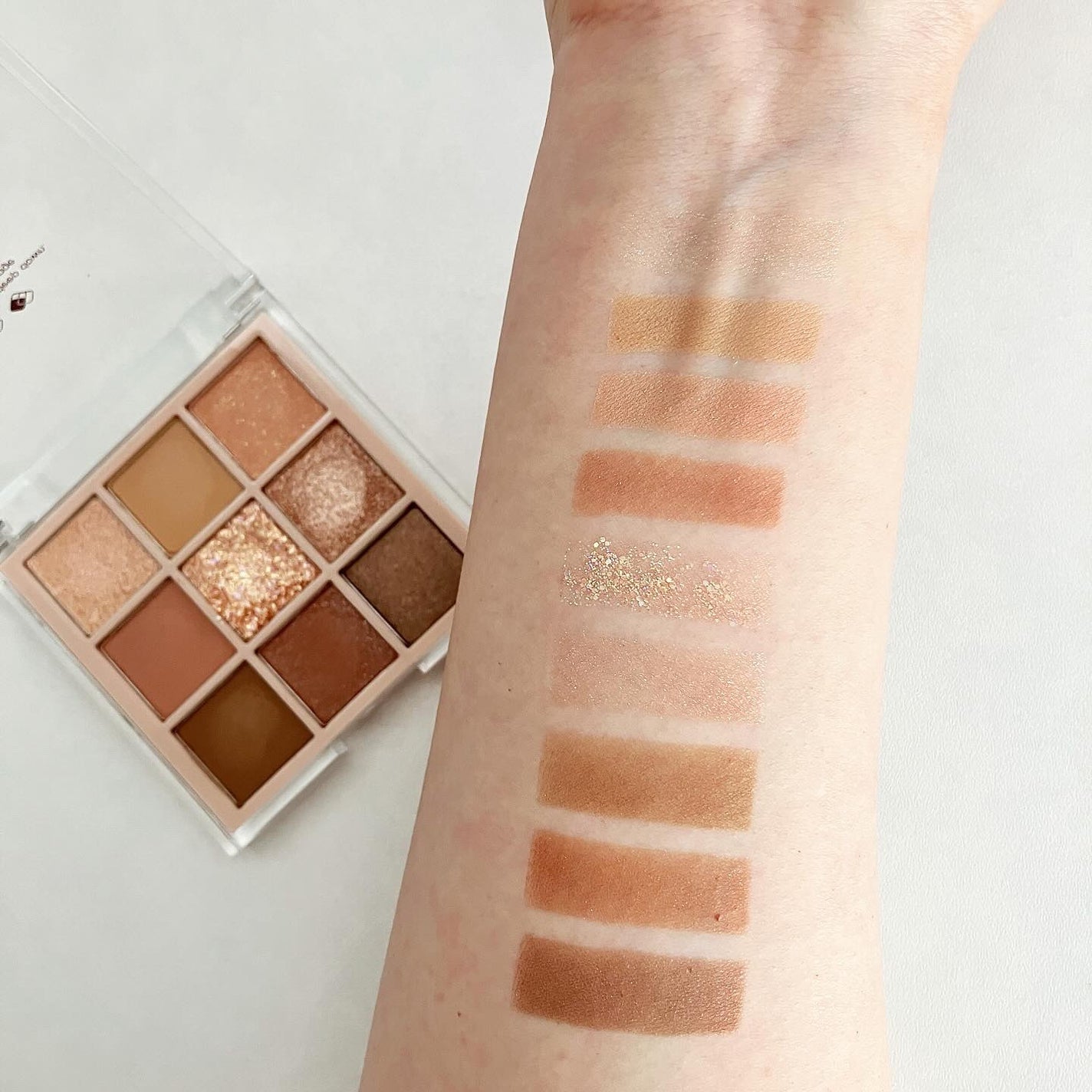 KEYBO FALL IN LOVE SHADOW PALETTE/keybo/アイシャドウパレットを使ったクチコミ(2枚目)