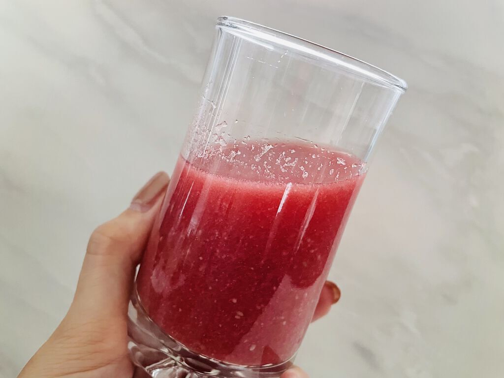 ホワイトチアスムージー/明治美世界/スムージーを使ったクチコミ（3枚目）