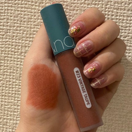 ゼロベルベットティント/rom&nd/リップティントを使ったクチコミ(2枚目)