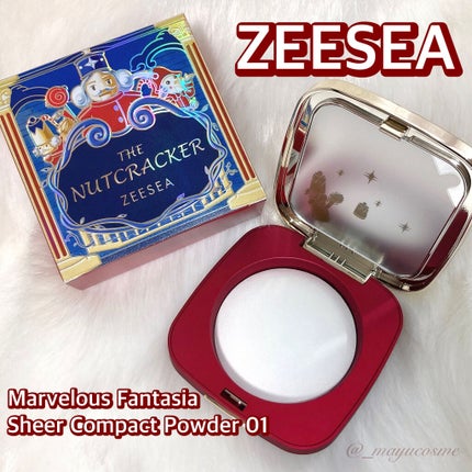 ZEESEA くるみ割り人形「ゼロ」粉感シルキーコンパクトパウダー/ZEESEA/プレストパウダーを使ったクチコミ(1枚目)