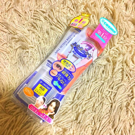 ワンダーアイリッドテープ Extra/D-UP/二重まぶた用アイテムを使ったクチコミ(1枚目)