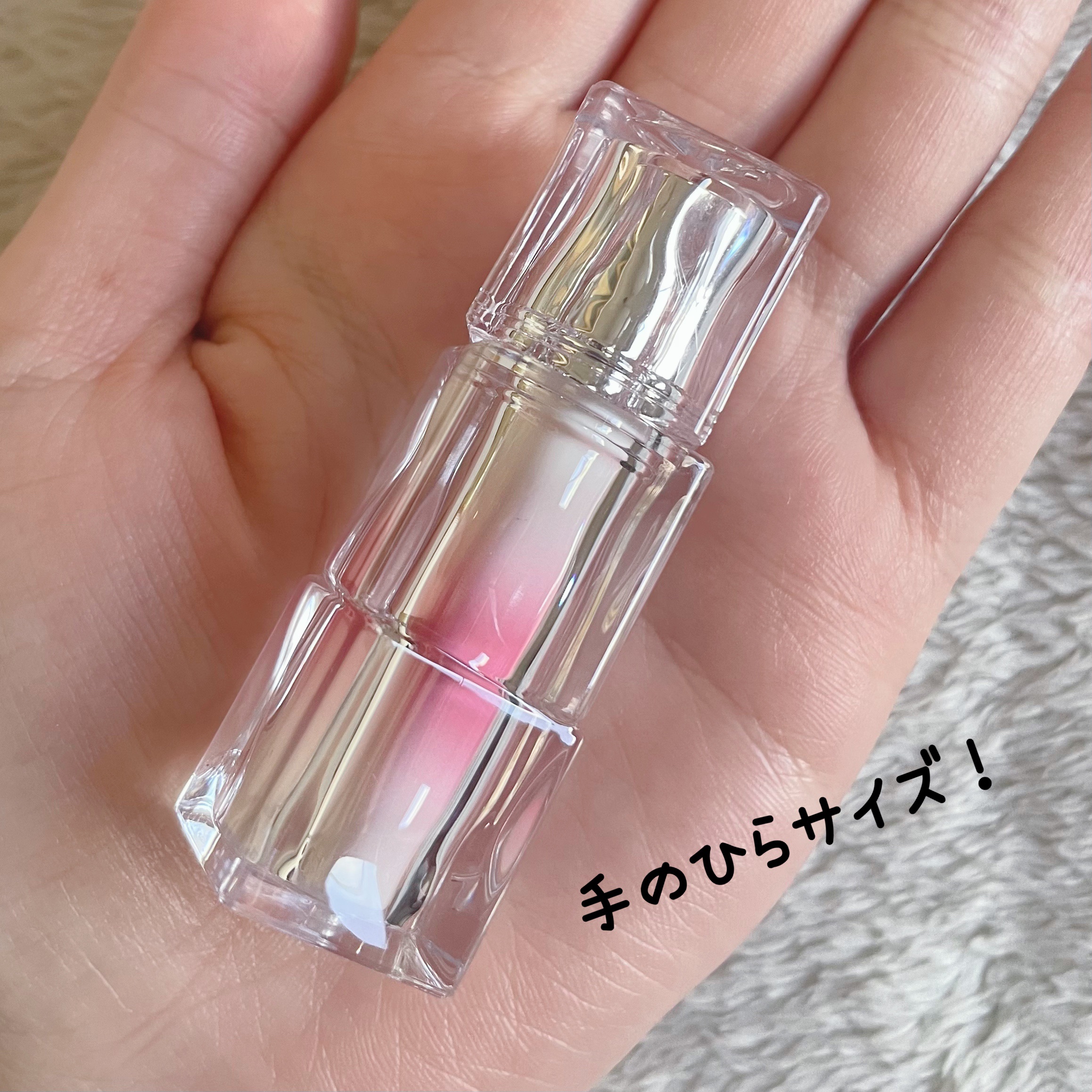 ウォーターリズムグロウティント 28 WINTERY（ミニ）/TIRTIR(ティルティル)/リップティントを使ったクチコミ（2枚目）