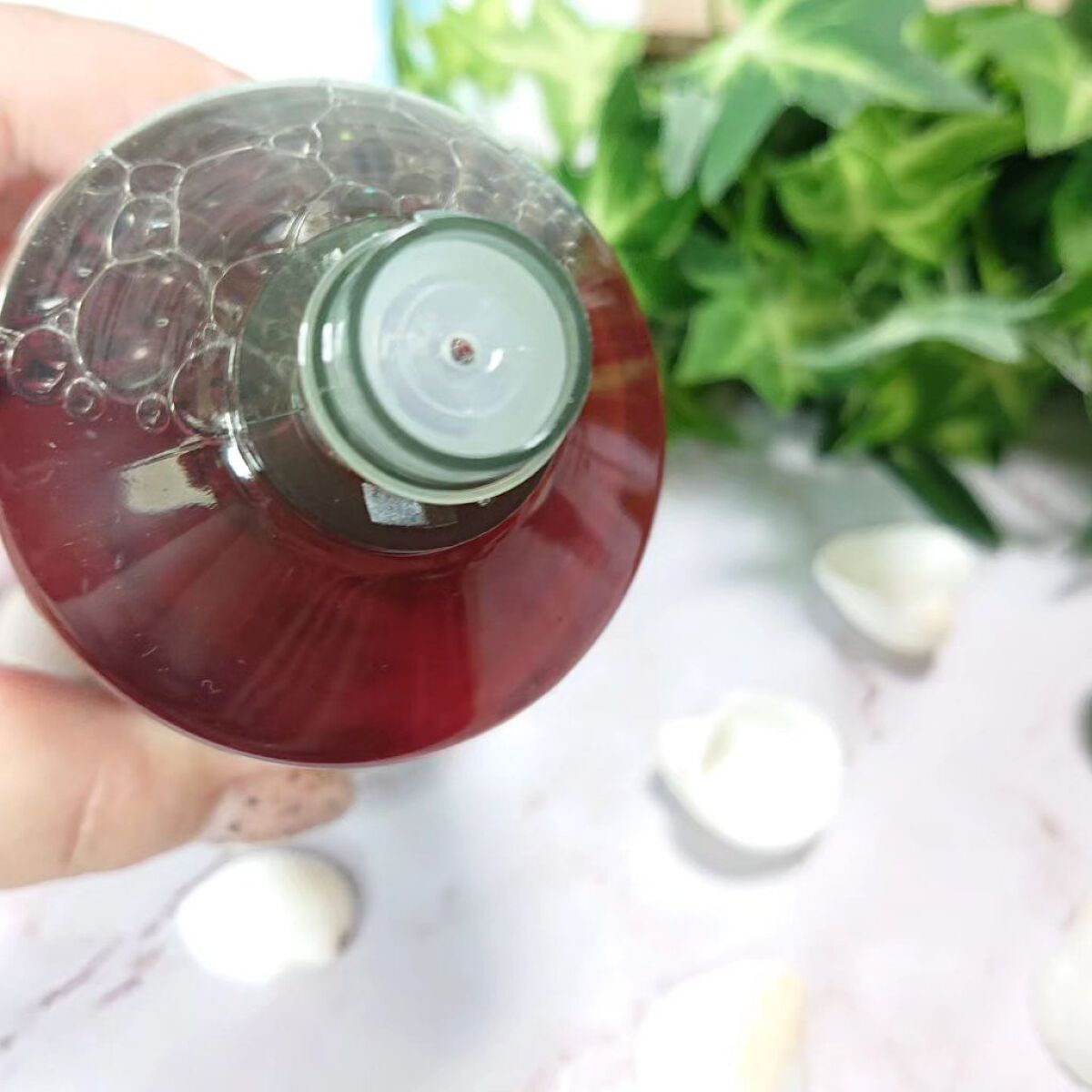 リンシングビネガー シルキーシャイン さらキララズベリー/イヴ・ロシェ/洗い流すヘアトリートメントを使ったクチコミ（2枚目）