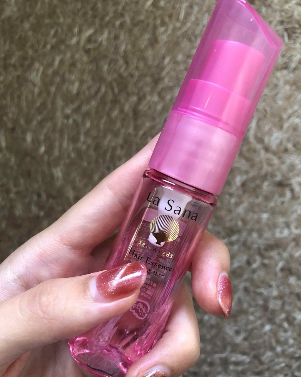 海藻 ヘア エッセンス しっとり/ラサーナ/ヘアオイルを使ったクチコミ(1枚目)