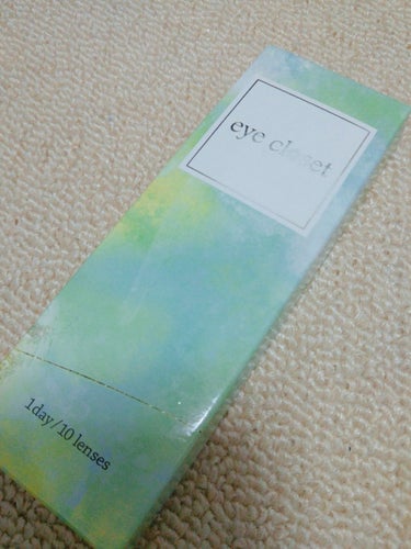 eye closet １day SweetSeries "Half"（アイクローゼットワンデー スウィートシリーズ ハーフ） Clearness Coral/EYE CLOSET/ワンデー（１DAY）カラコンを使ったクチコミ（1枚目）