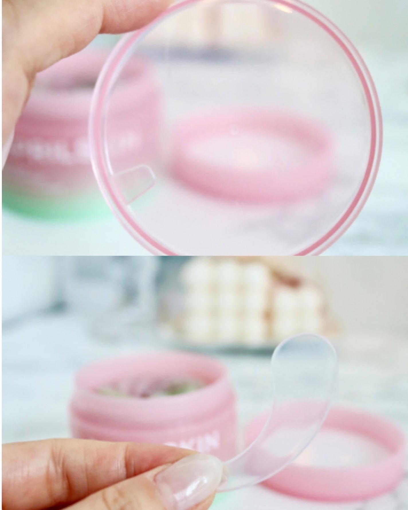 ピンクアロエメレンゲクレンザー/APRILSKIN/その他洗顔料を使ったクチコミ(3枚目)