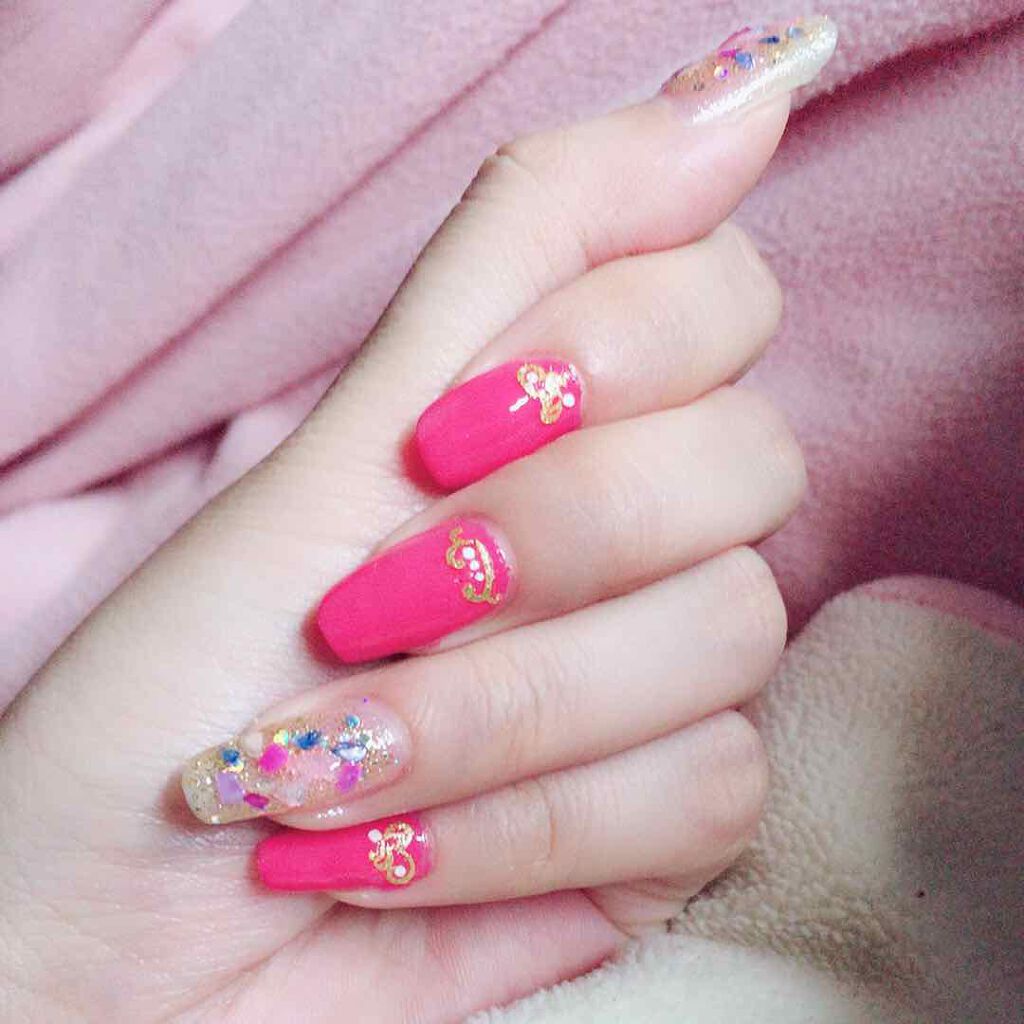 AT ネイルグリッター/Art Collection/マニキュアを使ったクチコミ(3枚目)