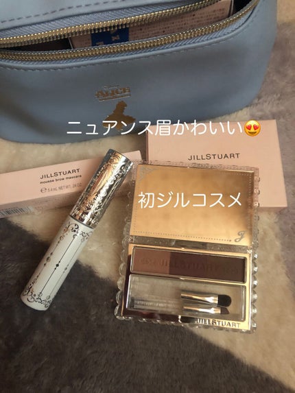 ジルスチュアート ムースブロウマスカラ/JILL STUART/眉マスカラを使ったクチコミ(1枚目)