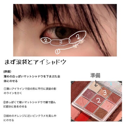 パーフェクトマルチアイズ/キャンメイク/アイシャドウパレットを使ったクチコミ(3枚目)