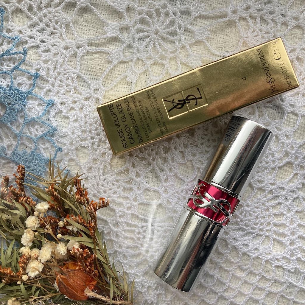 YSL ラブシャイン キャンディグレーズ/YVES SAINT LAURENT BEAUTE/口紅を使ったクチコミ（3枚目）