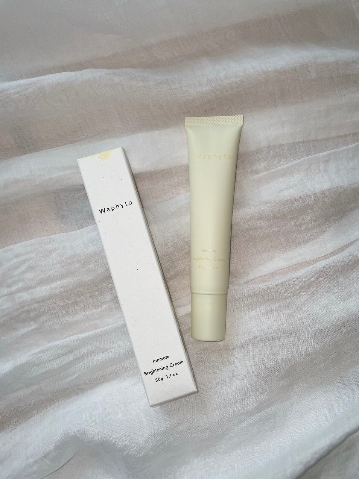 インティメイト ブライトニングクリーム/Waphyto/デリケートゾーンケアを使ったクチコミ(2枚目)