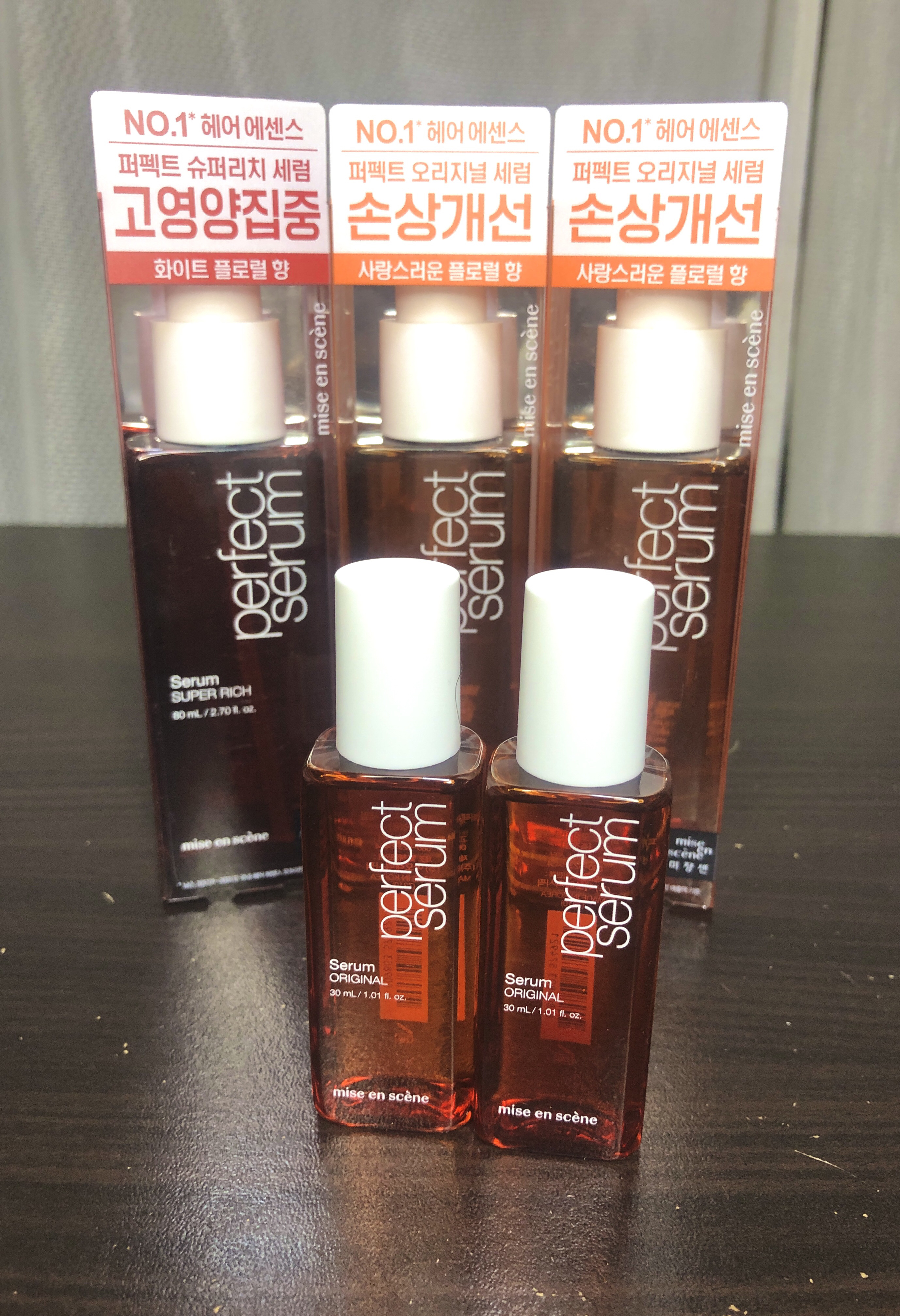  パーフェクトセラム オリジナルセラム/miseenscene/アウトバストリートメントを使ったクチコミ（1枚目）