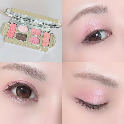 フラワーノーズスワンバレエシリーズ アイシャドウパレット/FlowerKnows/アイシャドウパレットを使ったクチコミ(6枚目)