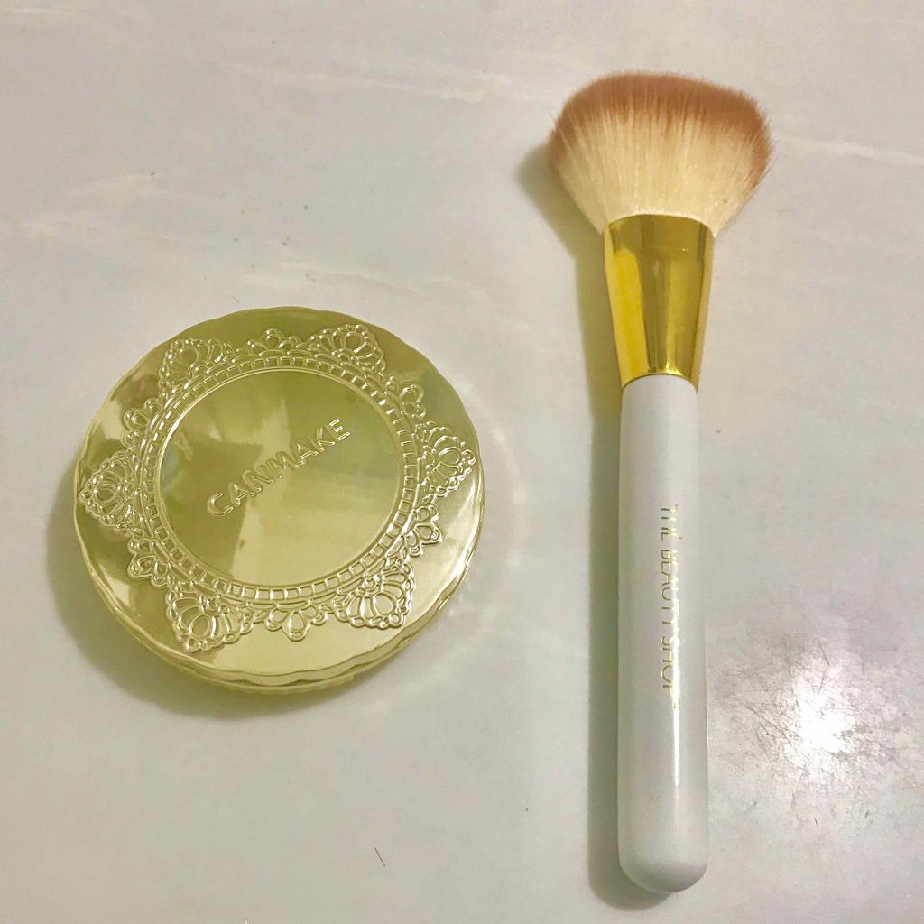 【旧品】マシュマロフィニッシュパウダー/キャンメイク/プレストパウダーを使ったクチコミ(1枚目)