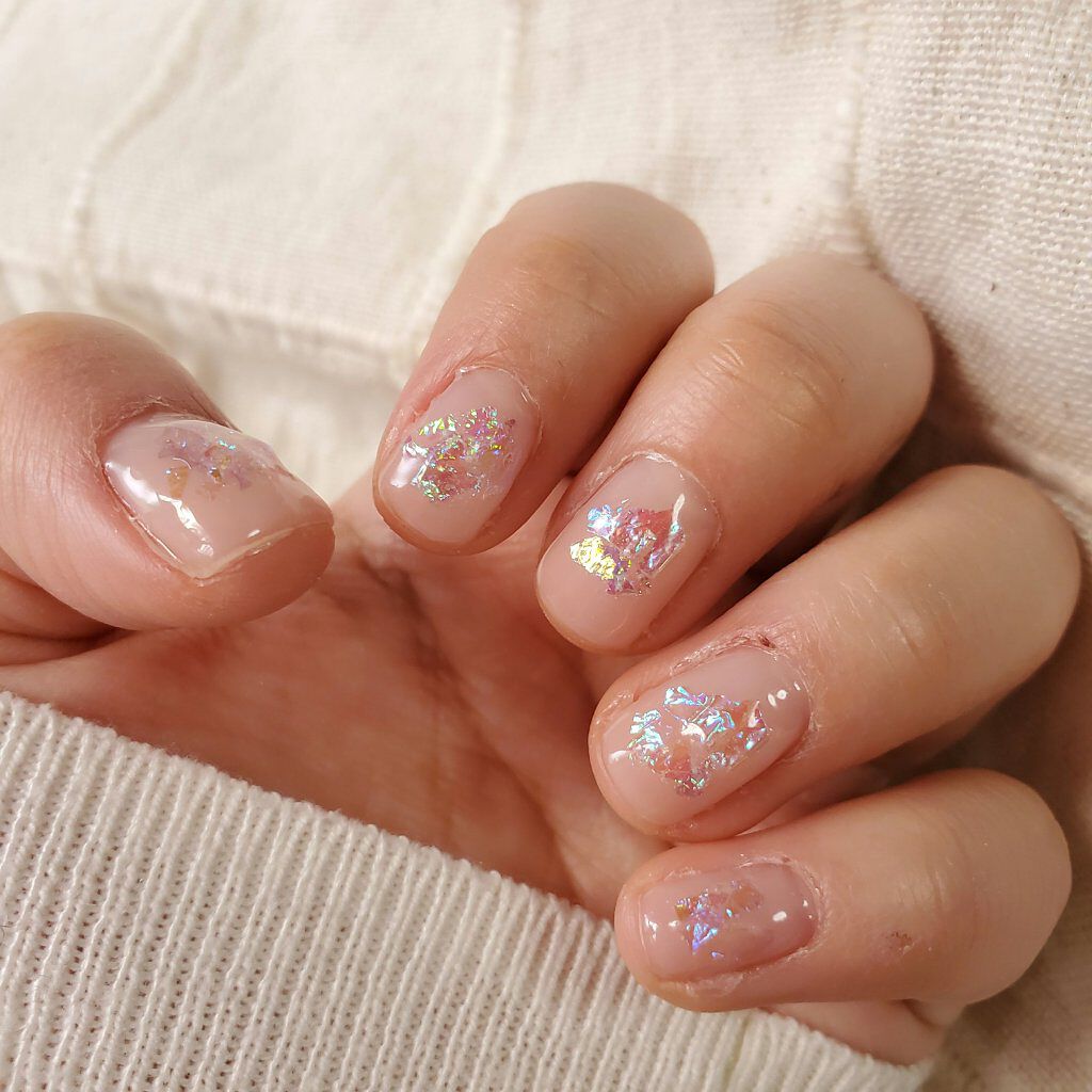 ホログラム/セリア/ネイルチップ・パーツを使ったクチコミ（1枚目）