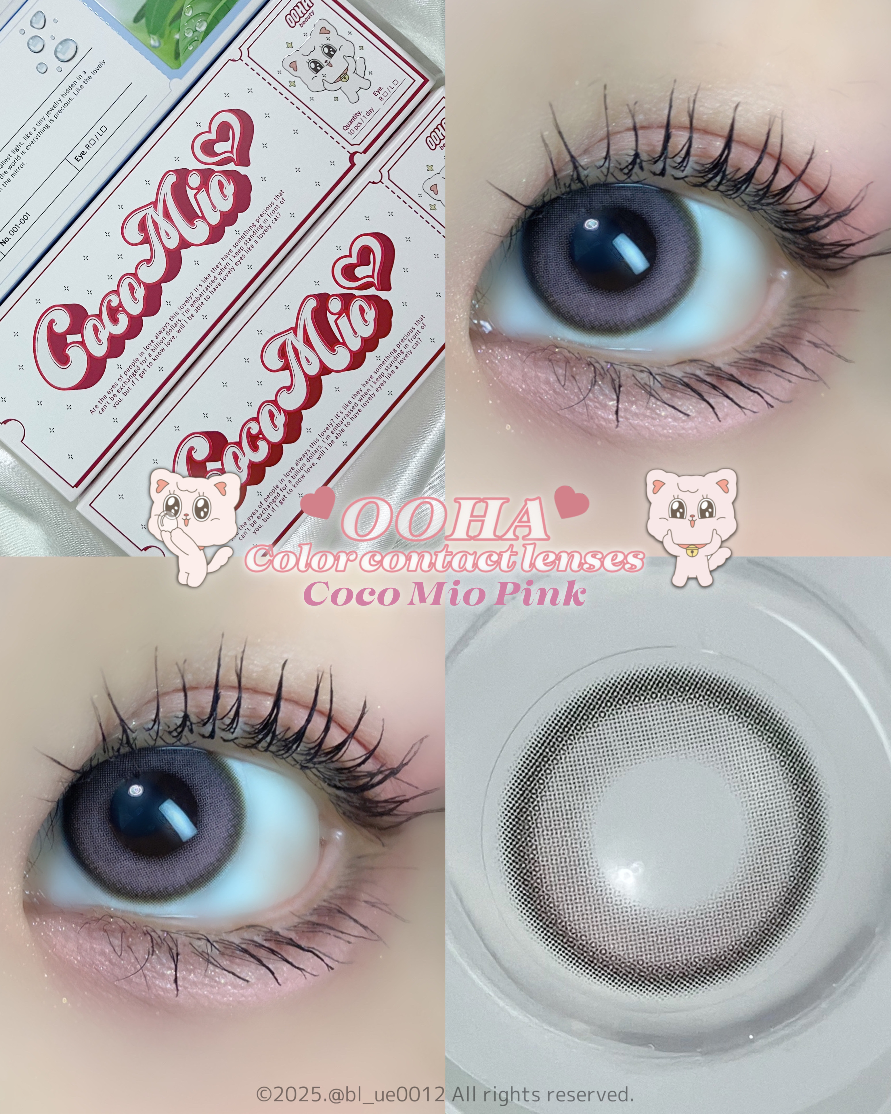 OOHA Coco Mio 1day/OOHA/ワンデー（１DAY）カラコンを使ったクチコミ（1枚目）