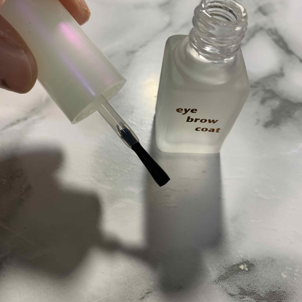 エバビレーナ アイブローコート/DAISO/アイブロウコートを使ったクチコミ（2枚目）