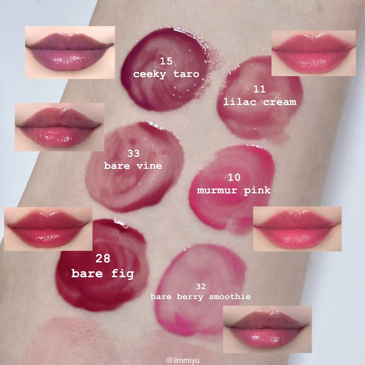 ジューシーラスティングティント/rom&nd/リップティントを使ったクチコミ（3枚目）