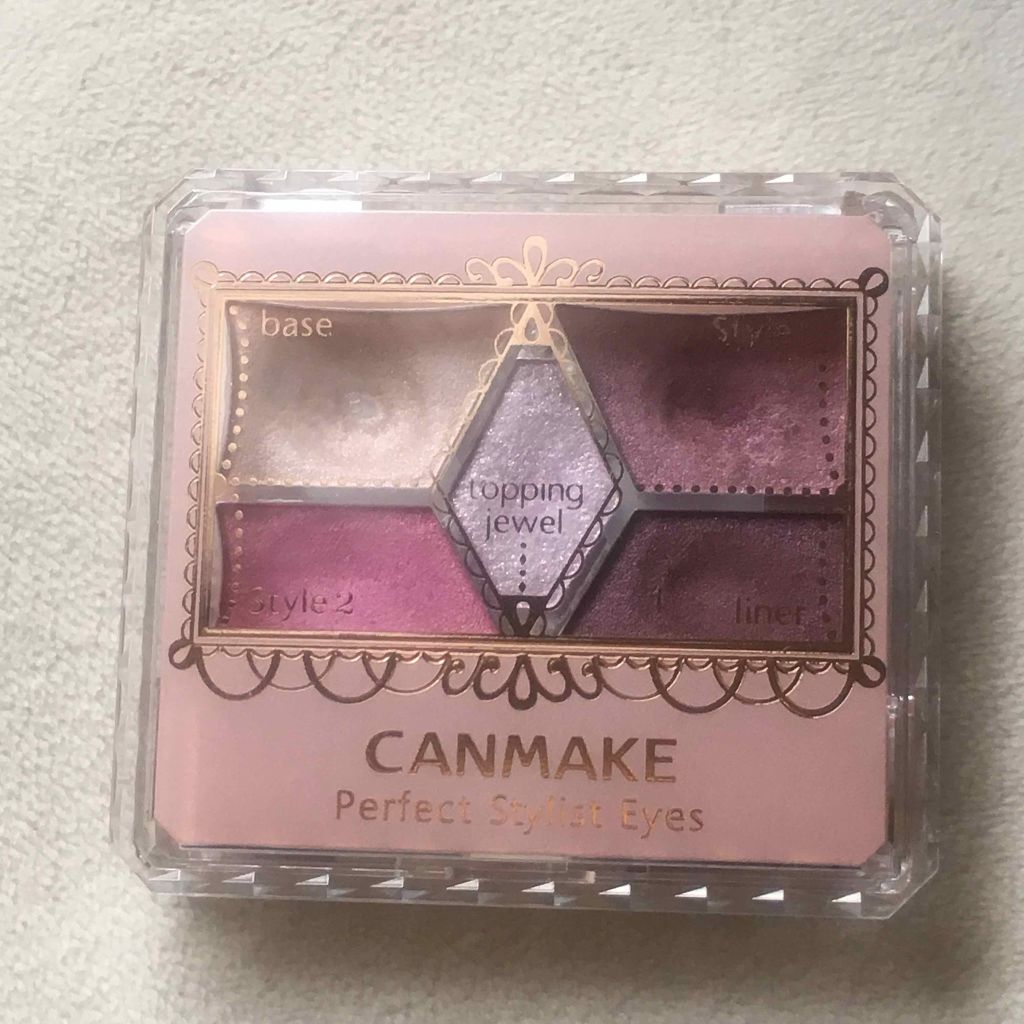 【旧品】パーフェクトスタイリストアイズ/キャンメイク/アイシャドウパレットを使ったクチコミ（1枚目）