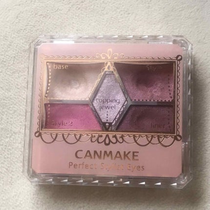 【旧品】パーフェクトスタイリストアイズ/キャンメイク/アイシャドウパレットを使ったクチコミ(1枚目)