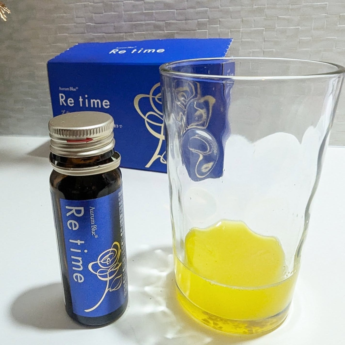 Re time ブルーローズドリンク/オーラムブルー/美容ドリンクを使ったクチコミ(3枚目)