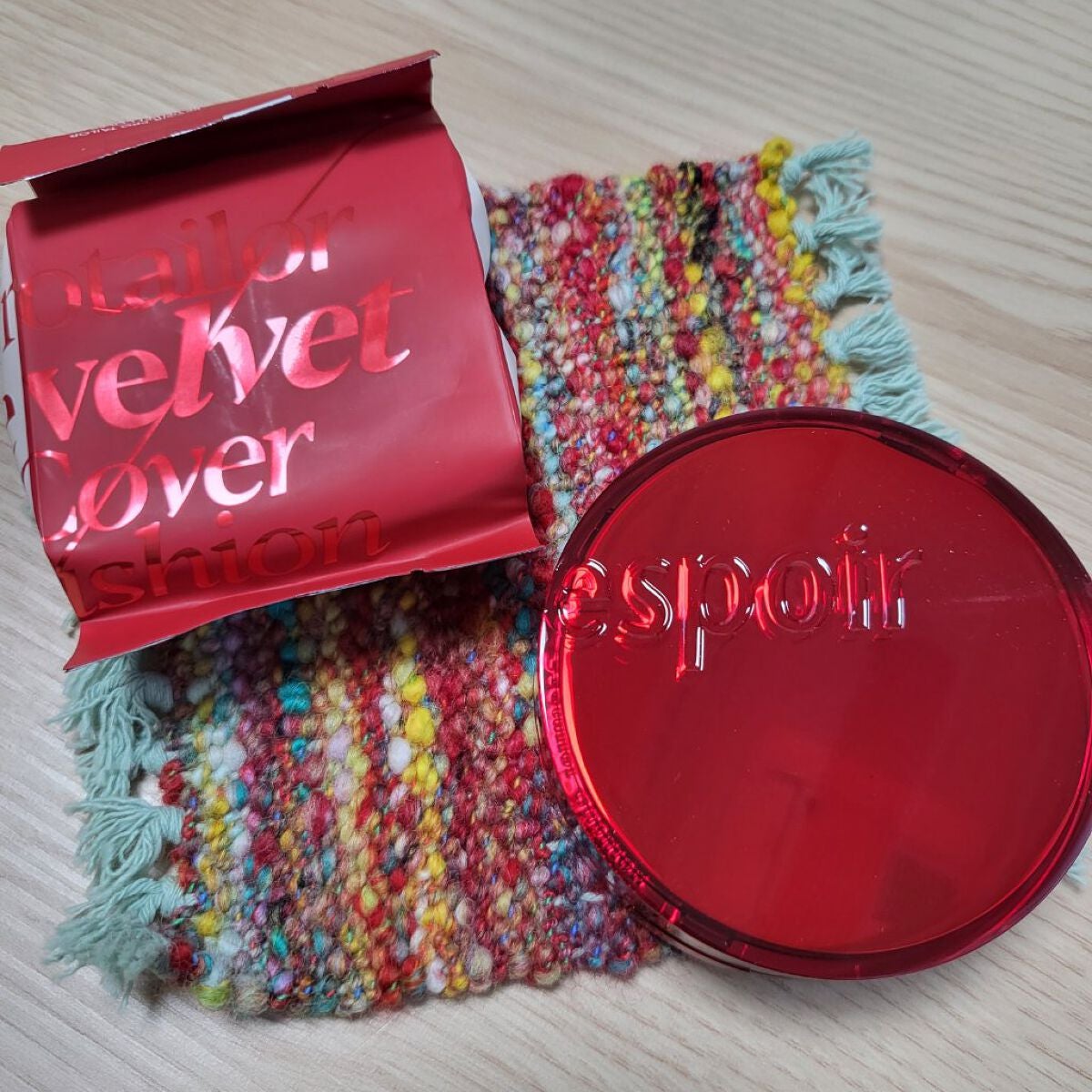 プロテーラービーベルベットカバークッション/espoir/クッションファンデーションを使ったクチコミ(1枚目)