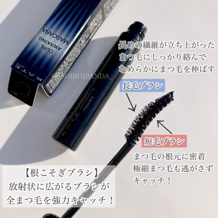 ケイト カールアウェイキングマスカラ/KATE/マスカラを使ったクチコミ(2枚目)