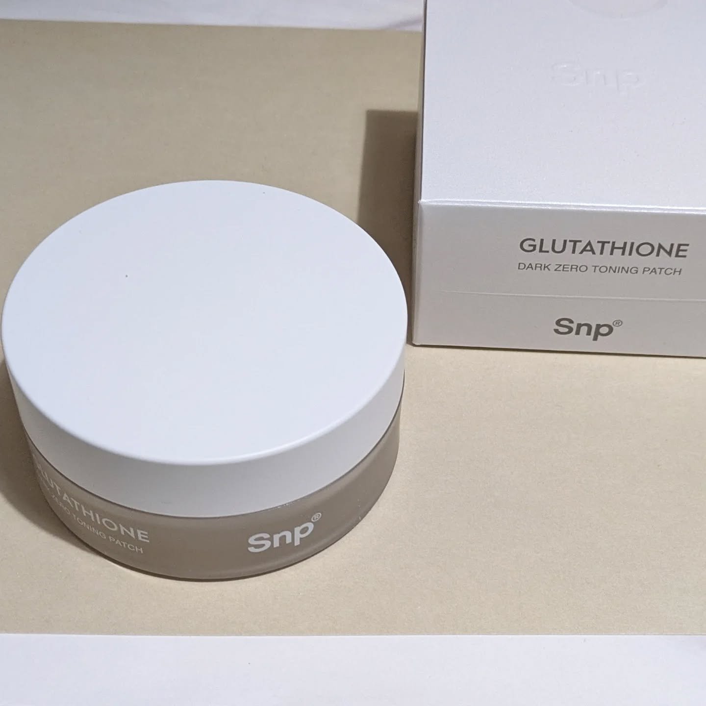 グルタチオンダークゼロトーニングパッチ/SNP/アイケア・アイクリームを使ったクチコミ（2枚目）