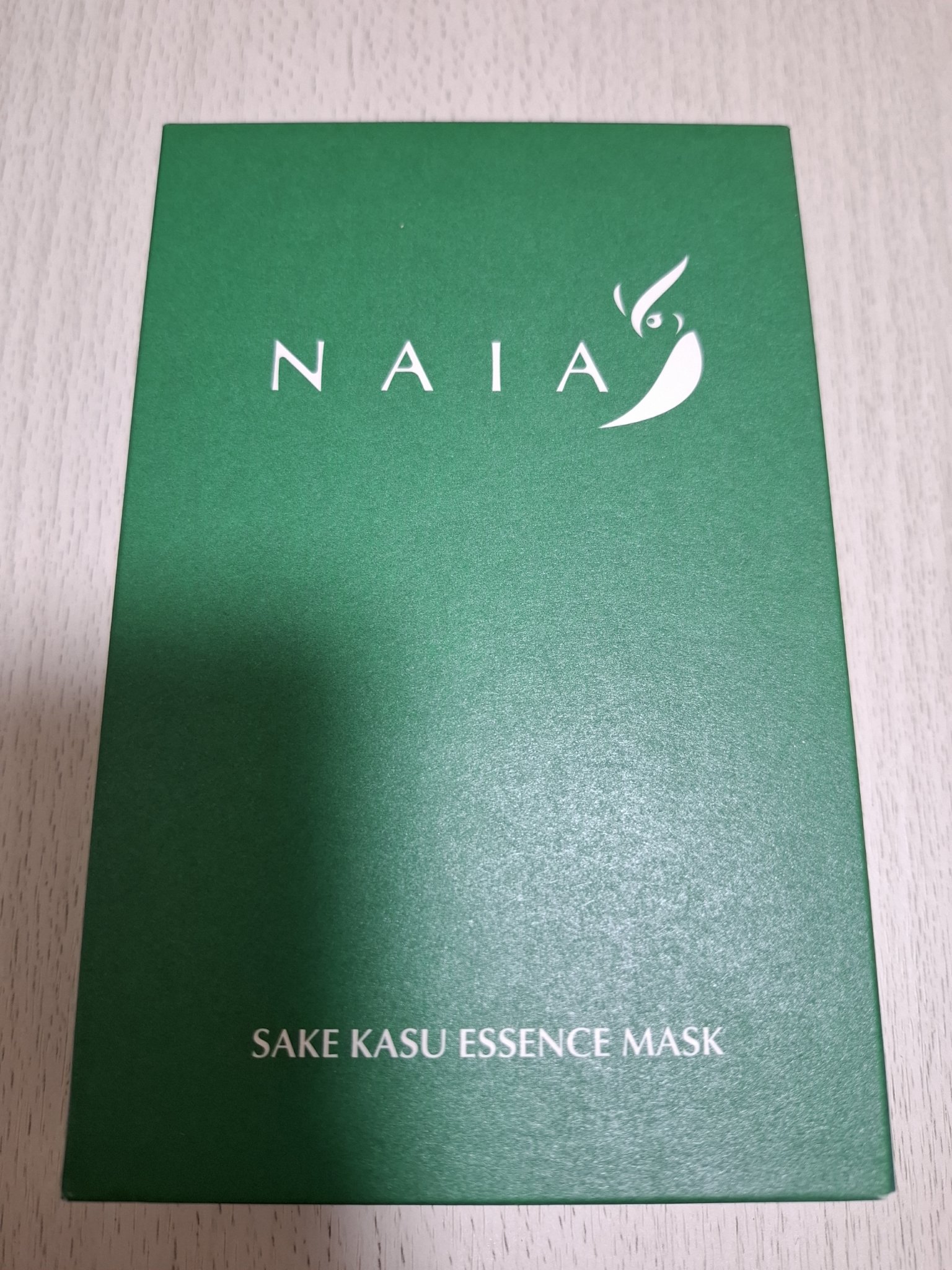 酒粕フェイスマスク 7枚入り（個包装）/NAIA/シートマスク・パックを使ったクチコミ（1枚目）