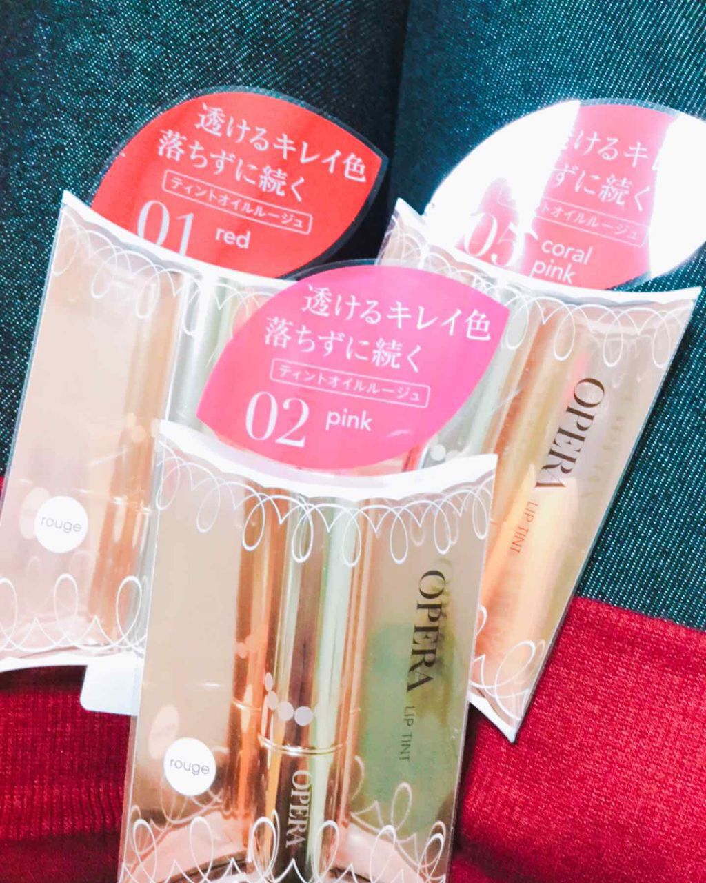 オペラ リップティント N/OPERA/リップティントを使ったクチコミ（1枚目）