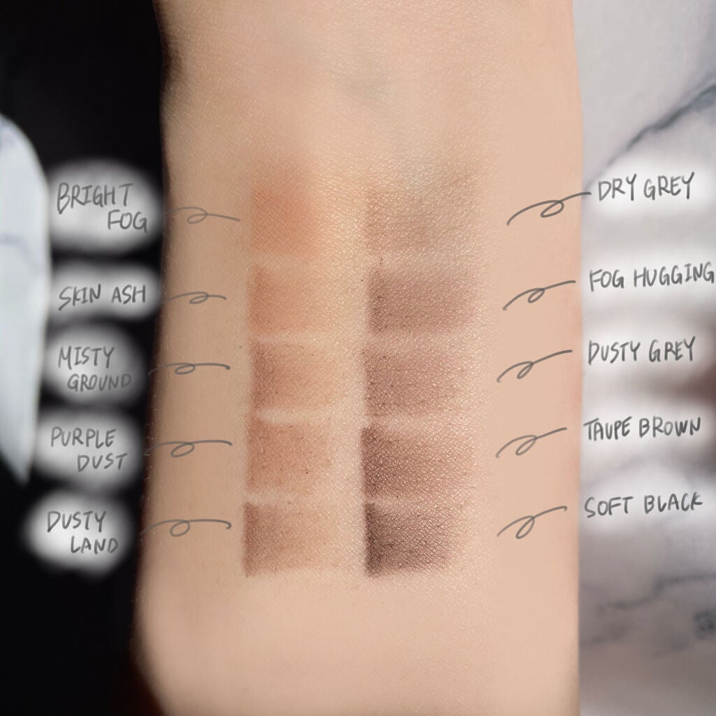 ベターザンパレット/rom&nd/アイシャドウパレットを使ったクチコミ(3枚目)