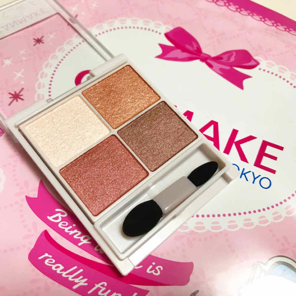 シルキースフレアイズ/キャンメイク/アイシャドウパレットを使ったクチコミ(1枚目)