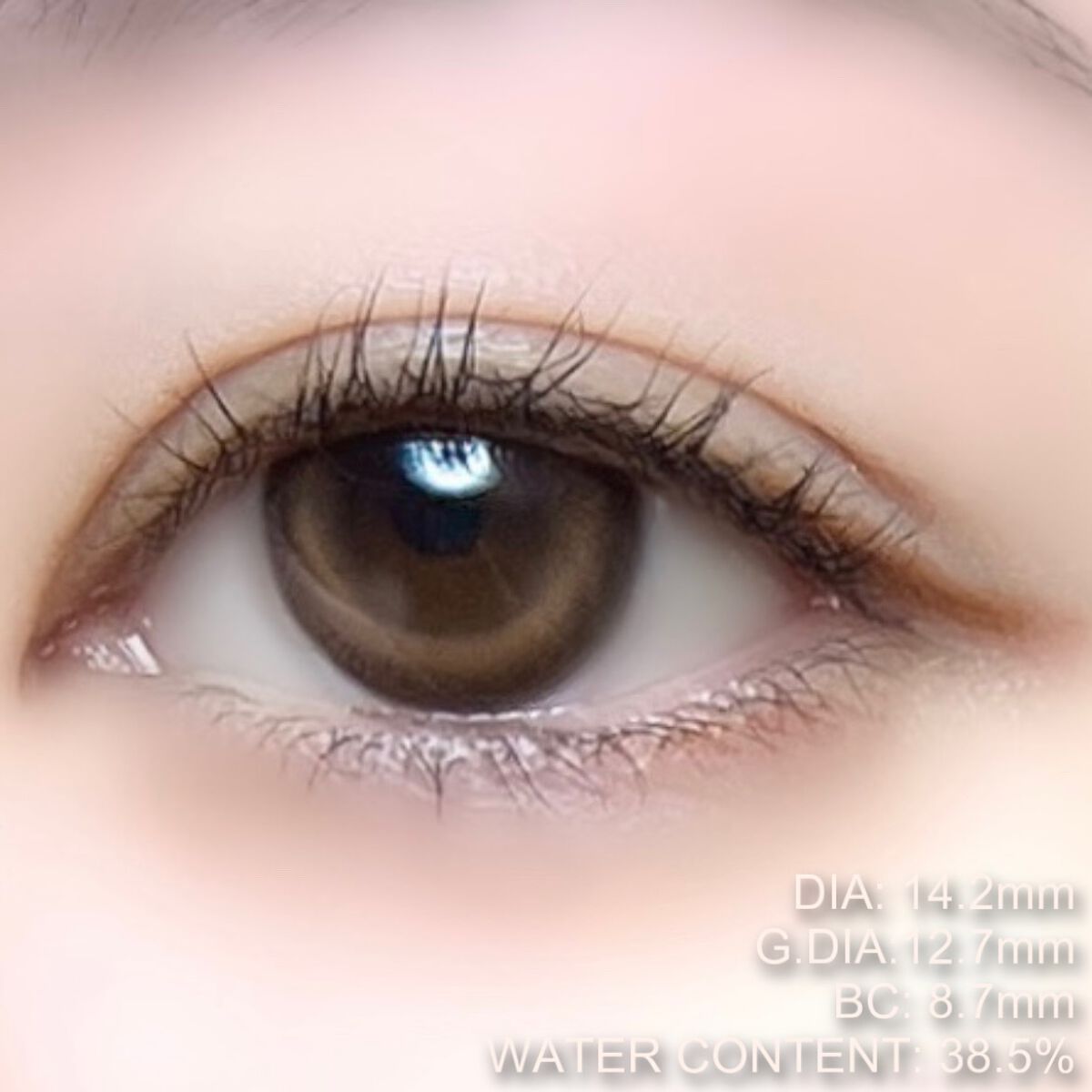 Cherry Moon 1day/OLENS/カラーコンタクトレンズを使ったクチコミ(8枚目)