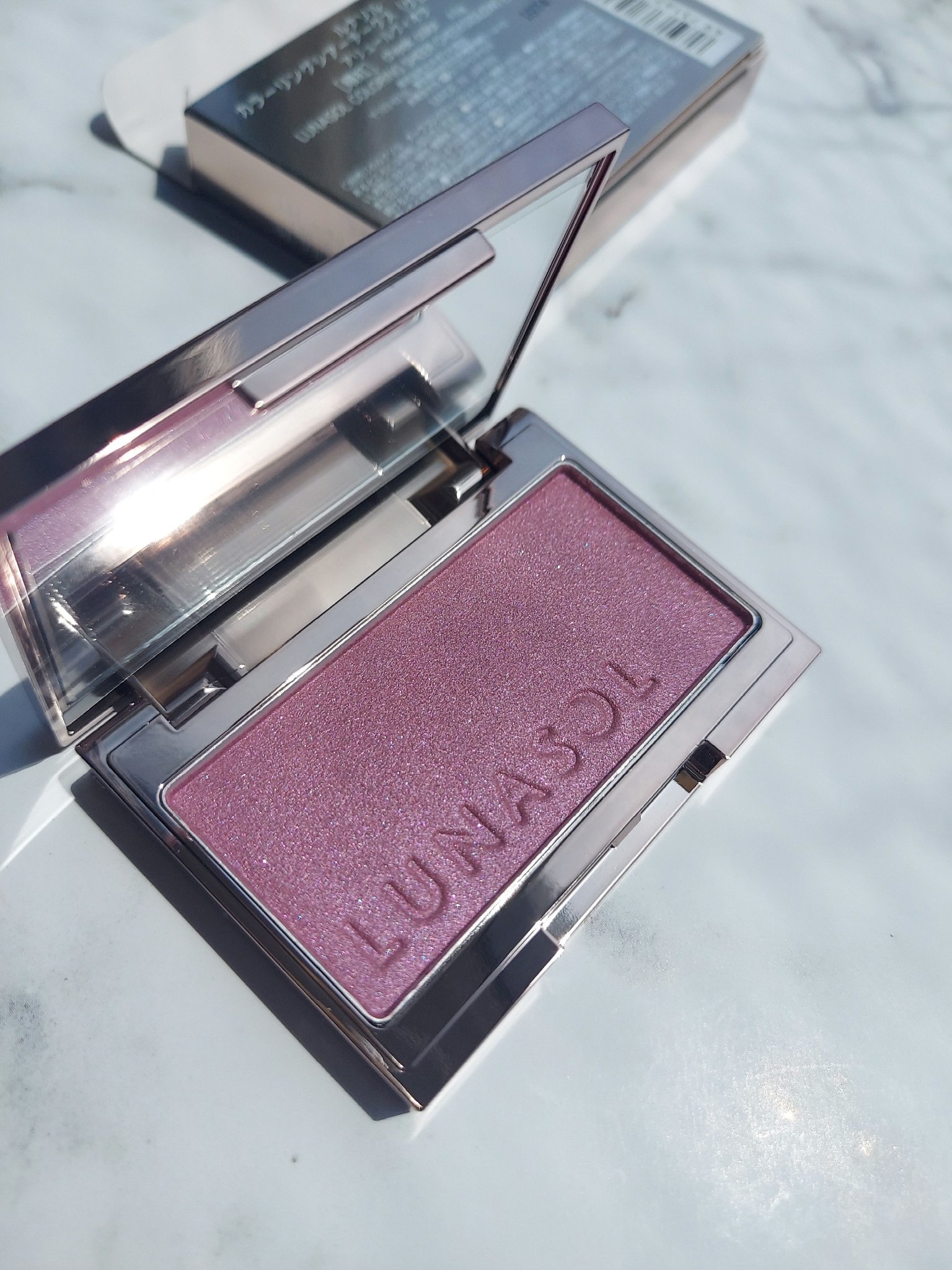 ルナソル カラーリングシアーチークス(グロウ)/LUNASOL/パウダーチークを使ったクチコミ（1枚目）