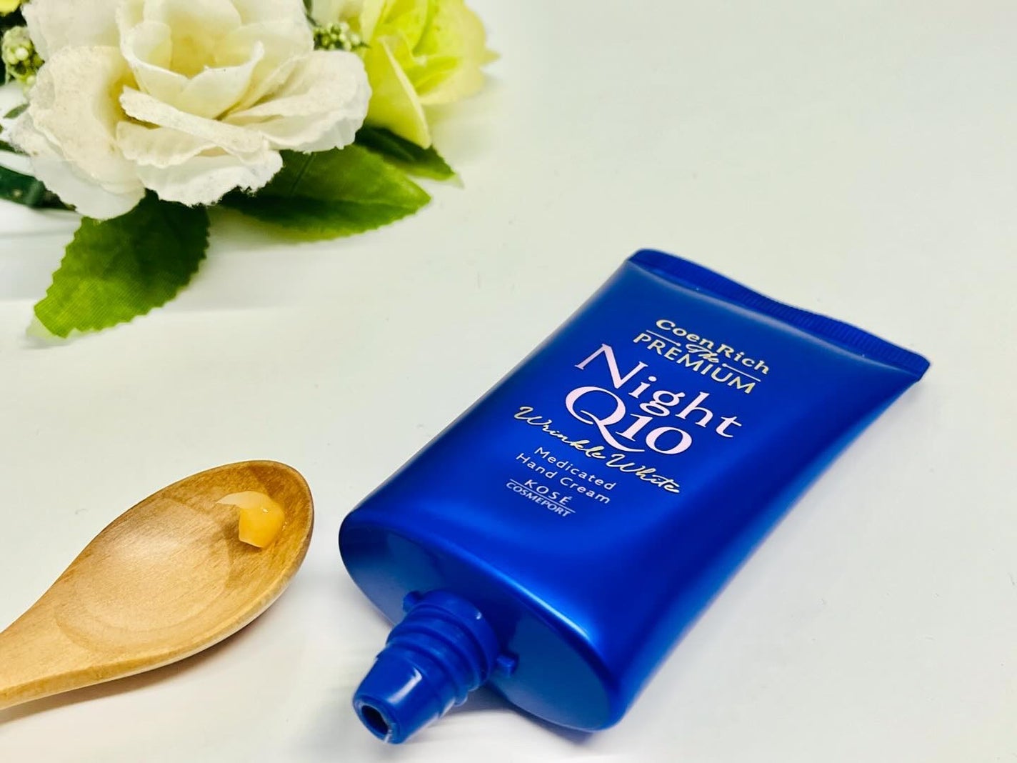 コエンリッチ ザ プレミアム 薬用リンクルナイト ハンドクリーム 【医薬部外品】/コエンリッチQ10/ハンドクリームを使ったクチコミ(2枚目)