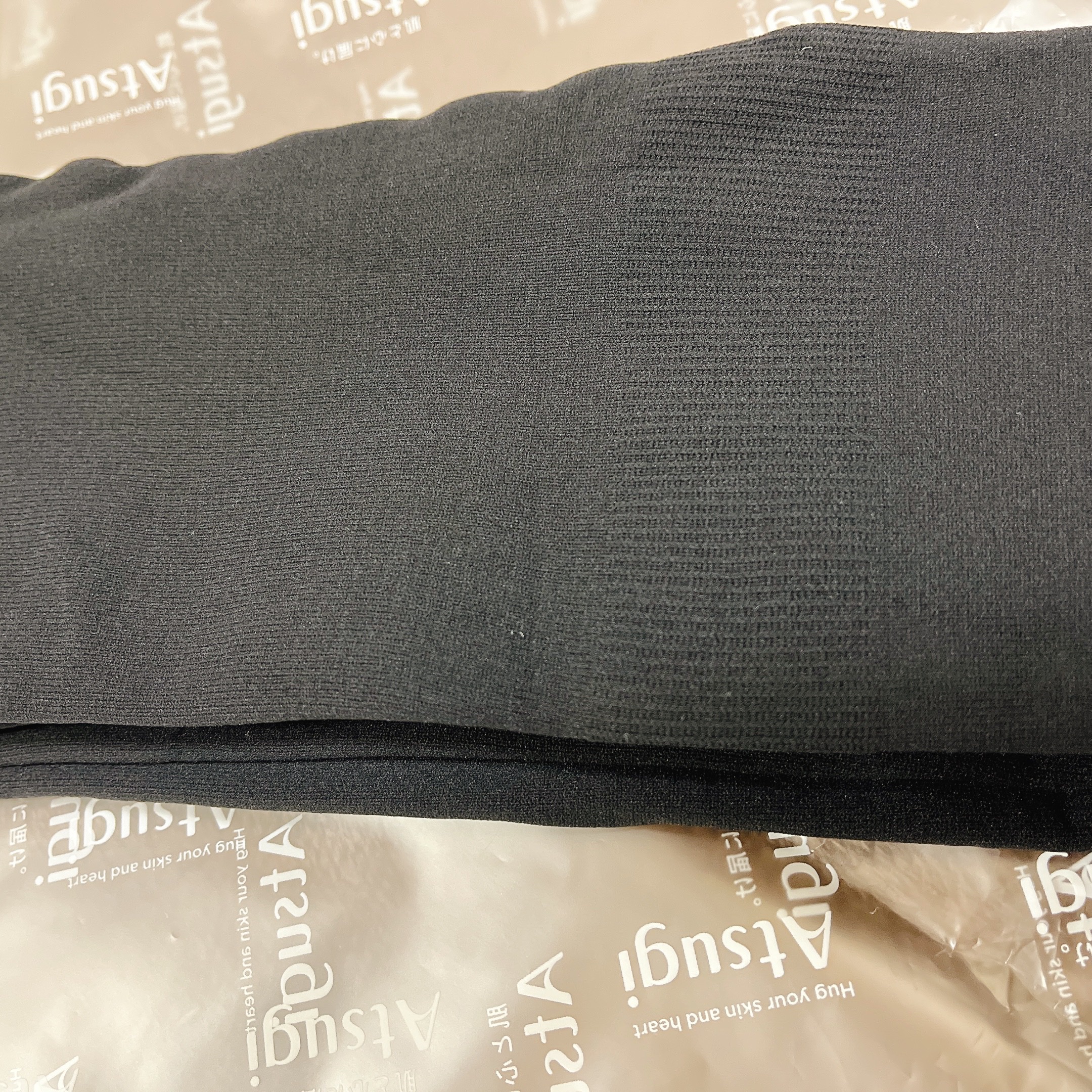 ダブルニットタイツ ブラック/ATSUGI/着圧ソックス・レギンスを使ったクチコミ（2枚目）