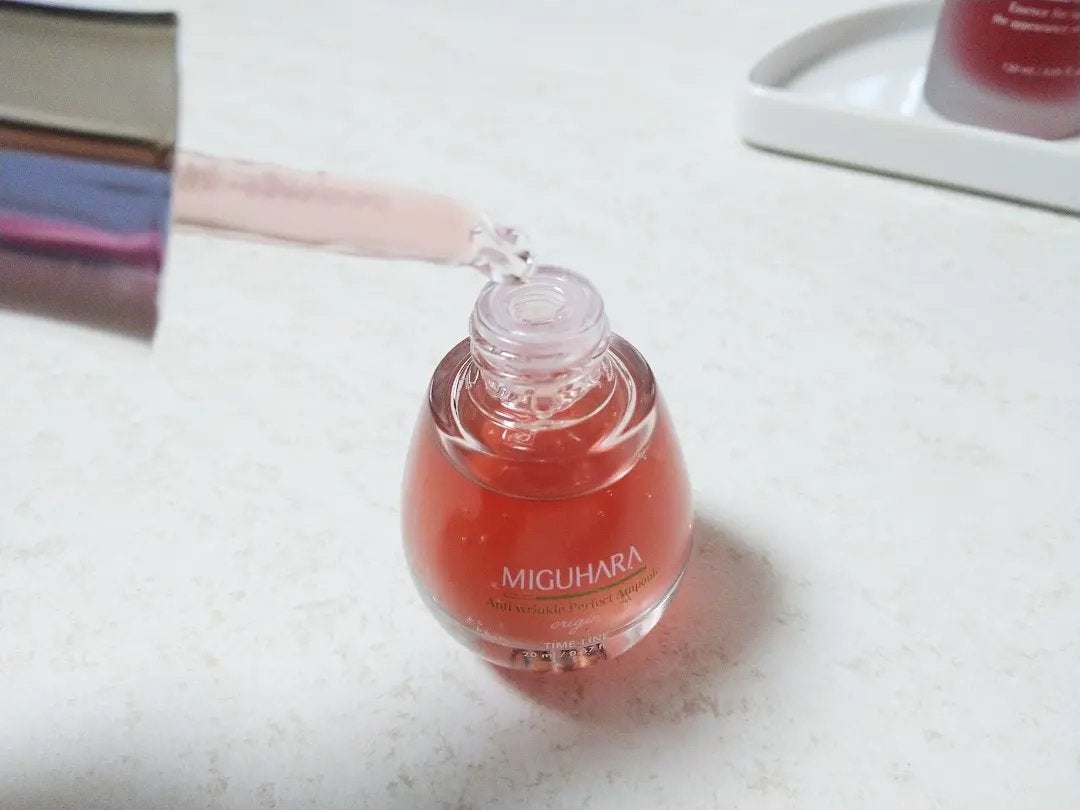 アンチリンクルエフェクトアンプルオリジン/MIGUHARA/美容液を使ったクチコミ(4枚目)
