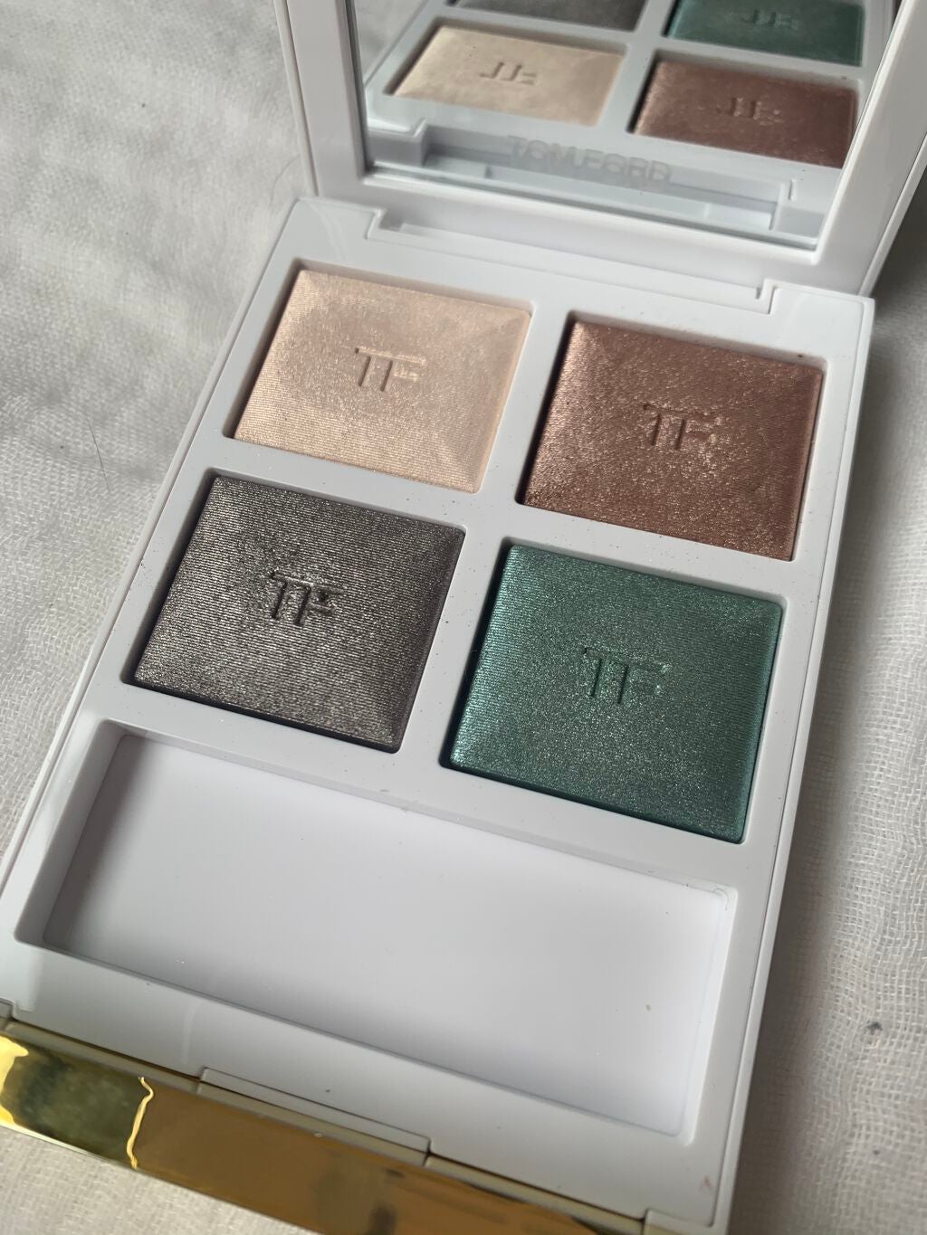 ソレイユ アイ カラー クォード/TOM FORD BEAUTY/アイシャドウパレットを使ったクチコミ(3枚目)