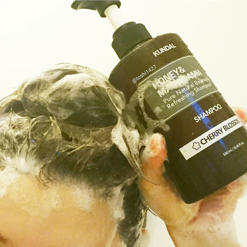 ネイチャーシャンプー/KUNDAL/市販シャンプーを使ったクチコミ(3枚目)