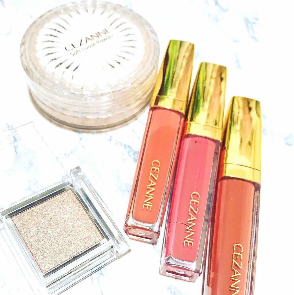 うるふわ仕上げパウダー/CEZANNE/ルースパウダーを使ったクチコミ（2枚目）