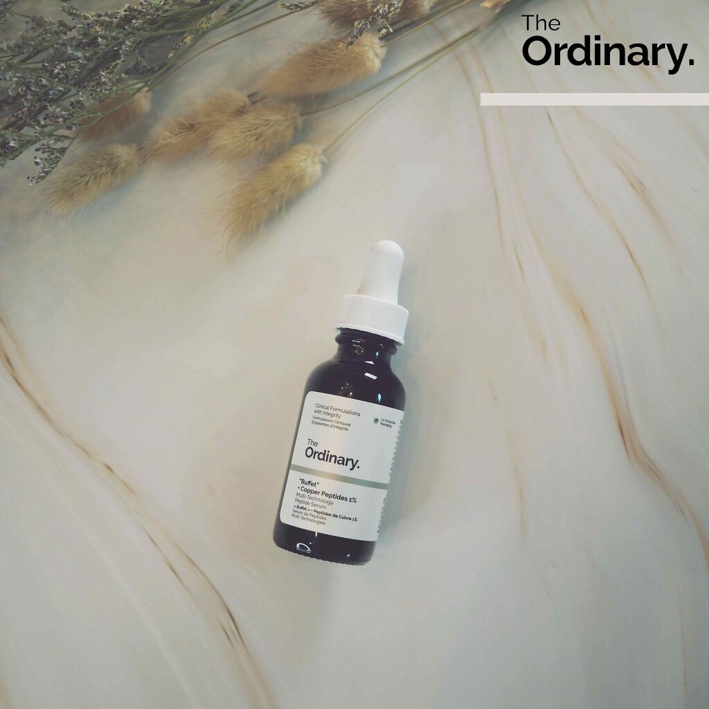 Buffet + コッパーペプチド 1%/The Ordinary/美容液を使ったクチコミ(1枚目)